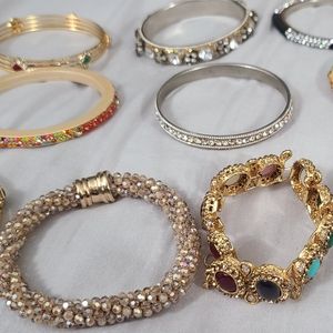 Assortment of bracelets and bangles